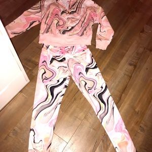 Girls Justice workout set